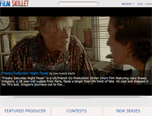 Tablet Screenshot of filmskillet.com